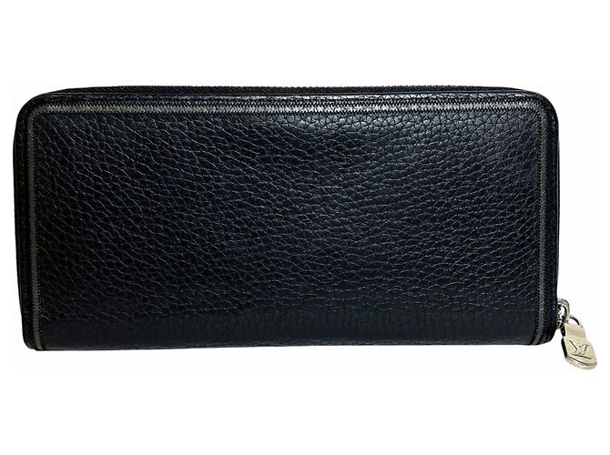 Monedero de cuero negro Louis Vuitton - vista 2