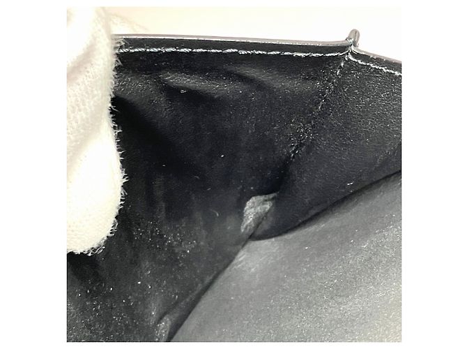 Monedero de cuero negro Louis Vuitton - vista 7