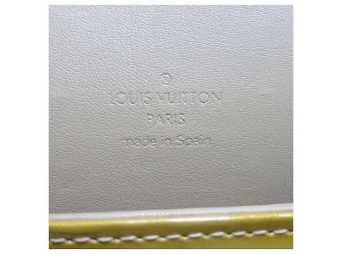 Borsa Louis Vuitton Vernis Thompson Street Giallo - vista 4