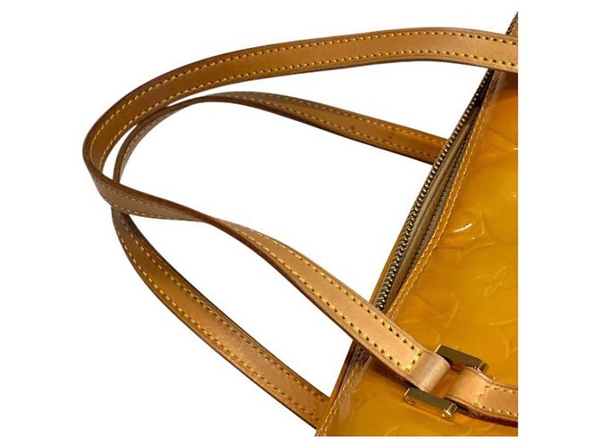 Borsa Louis Vuitton Vernis Bedford Beige - vista 6
