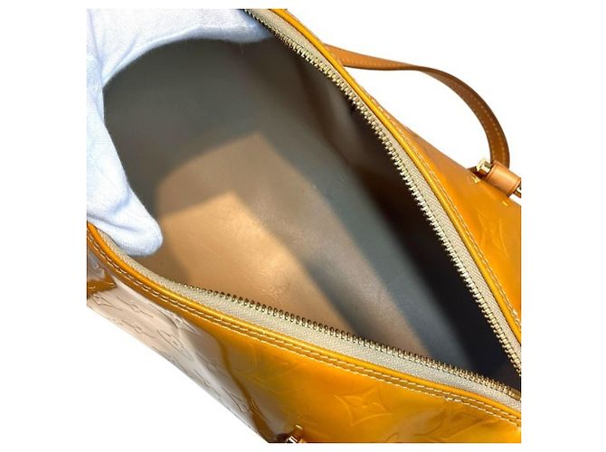 Borsa Louis Vuitton Vernis Bedford Beige - vista 7