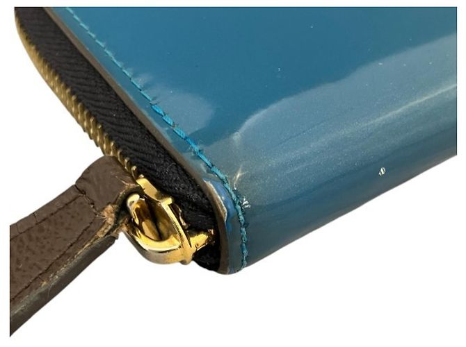 Louis Vuitton Vernis Portefeuille Miroir Monedero Azul marino - vista 6