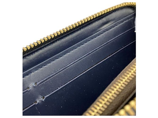 Louis Vuitton Vernis Portefeuille Miroir Monedero Azul marino - vista 8