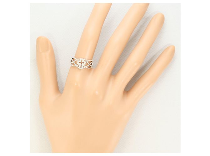 Autre Marque 18K Weißgold Diamantring Golden - Ansicht 6