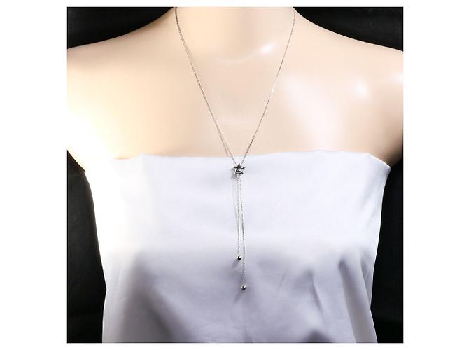 Autre Marque Collana in oro bianco 18K D'oro - vista 5