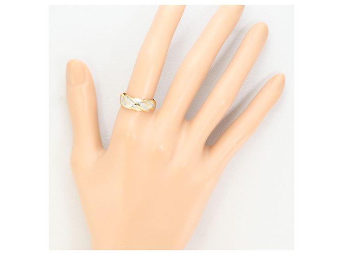 Autre Marque Eleganter Diamantring Golden - vista 5