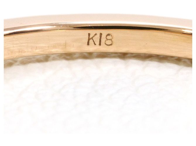 Autre Marque 18K Roségold-Ring mit Diamant Golden - Ansicht 4
