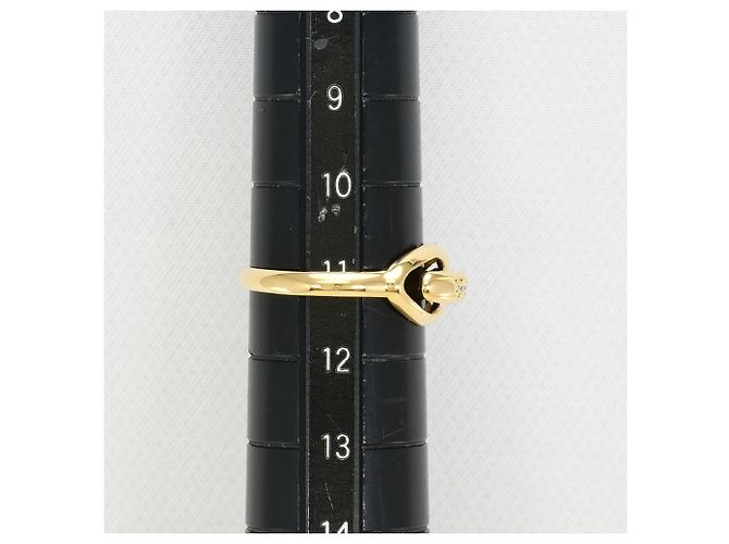 Autre Marque 18K Gelbgold-Ring mit Diamant Golden - Ansicht 6