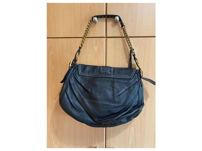 Dolce & Gabbana Black Pebbled Leather Shoulder Bag - view 6