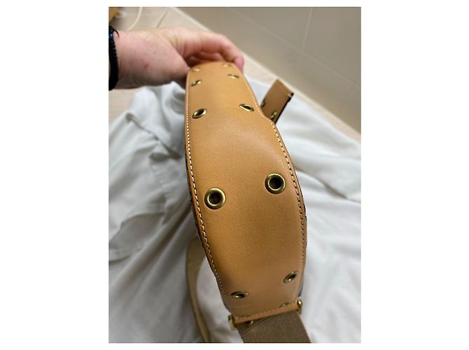 Christian Dior Borsa Saddle Trotter con pochette Marrone - vista 14