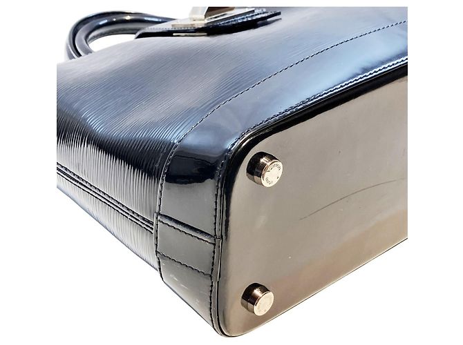 Borsa Louis Vuitton Mirabeau PM Nero - vista 5
