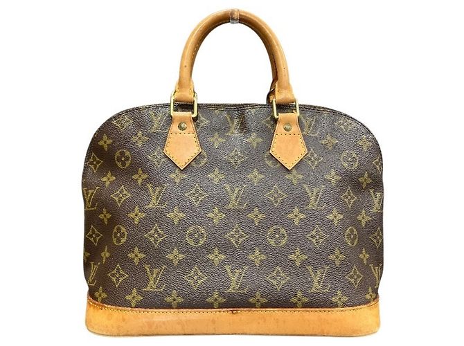Borsa Louis Vuitton Monogram Alma Marrone - vista 2