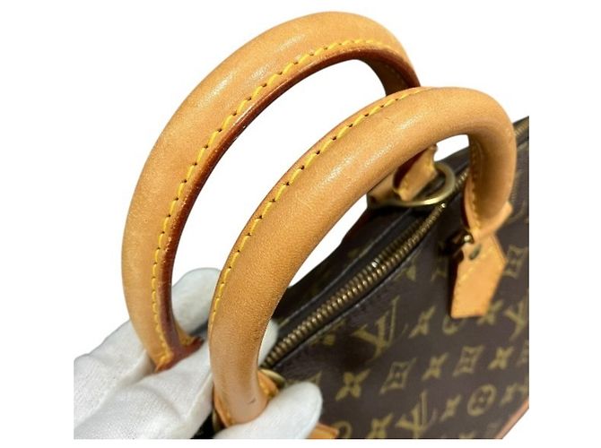 Borsa Louis Vuitton Monogram Alma Marrone - vista 7