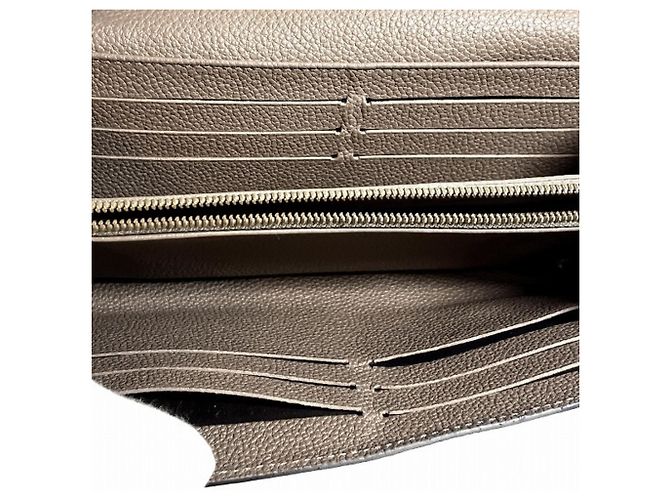 Louis Vuitton Monogram Empreinte Bi-fold Wallet Braun - Ansicht 3