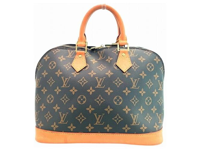 Borsa Louis Vuitton Monogram Alma PM Marrone - vista 2