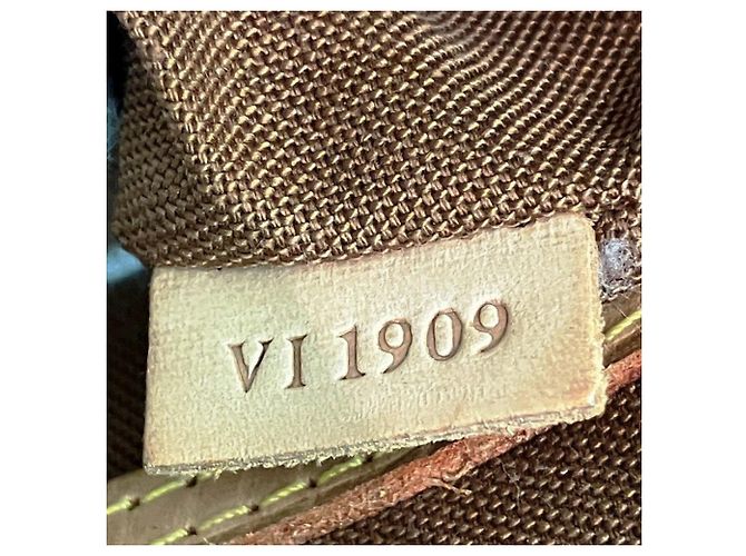 Borsa Louis Vuitton Monogram Alma PM Marrone - vista 9