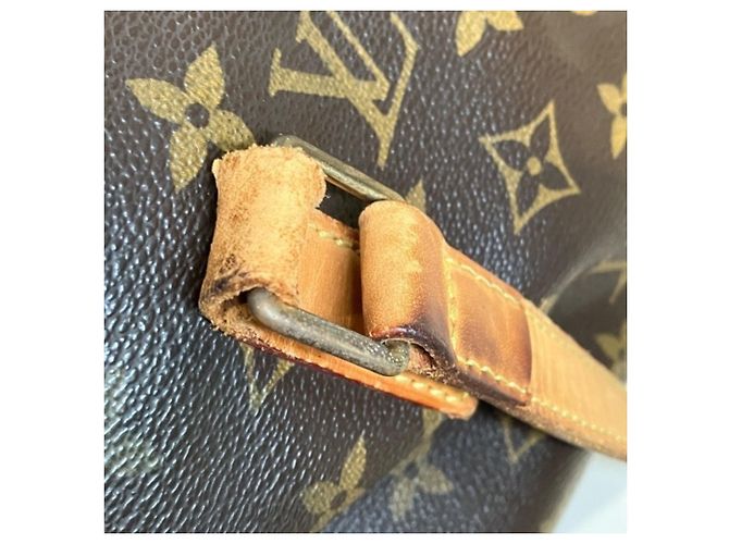 Borsa Tote Louis Vuitton Monogram Cabas Mezzo Marrone - vista 7