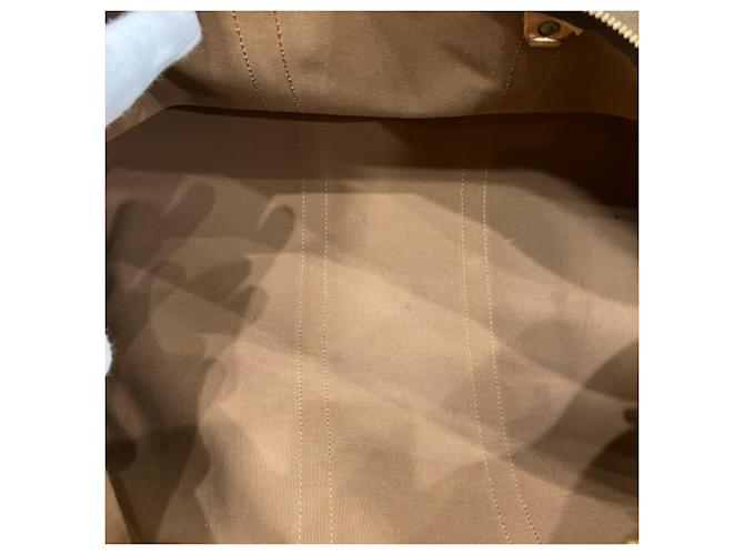 Borsa Louis Vuitton Monogram Keepall 50 Marrone - vista 6