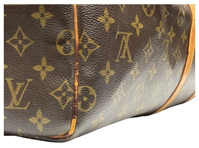 Louis Vuitton Monogram Keepall 55 Handtasche Braun - Ansicht 7
