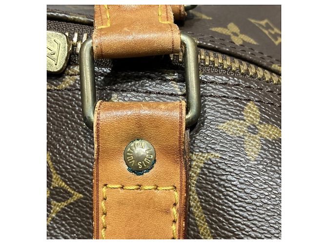 Louis Vuitton Monogram Keepall 55 Handtasche Braun - Ansicht 9