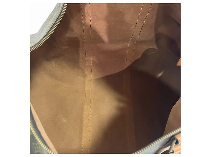 Louis Vuitton Monogram Keepall 55 Handtasche Braun - Ansicht 6