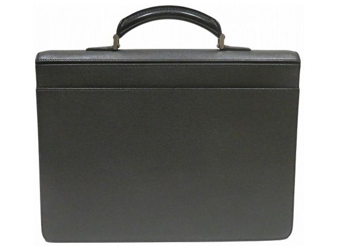 Valigetta Louis Vuitton Taiga Robusto Nero Grigio - vista 2