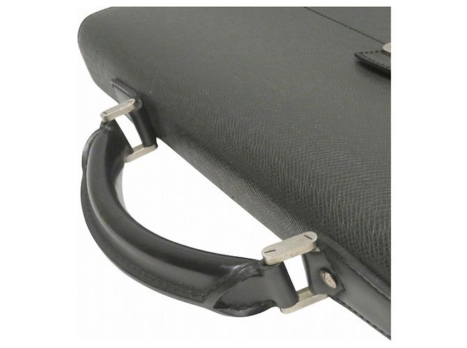 Valigetta Louis Vuitton Taiga Robusto Nero Grigio - vista 7