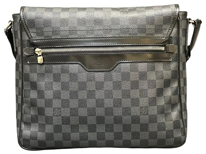 Borsa a tracolla Louis Vuitton Daniel MM Nero - vista 2