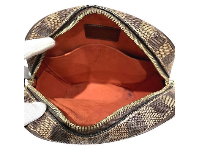 Borsa Louis Vuitton Damier Ipanema PM Marrone - vista 5