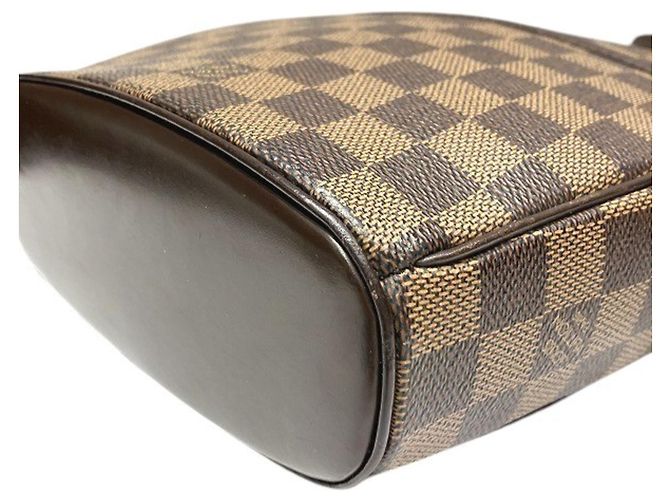 Borsa Louis Vuitton Damier Ipanema PM Marrone - vista 8