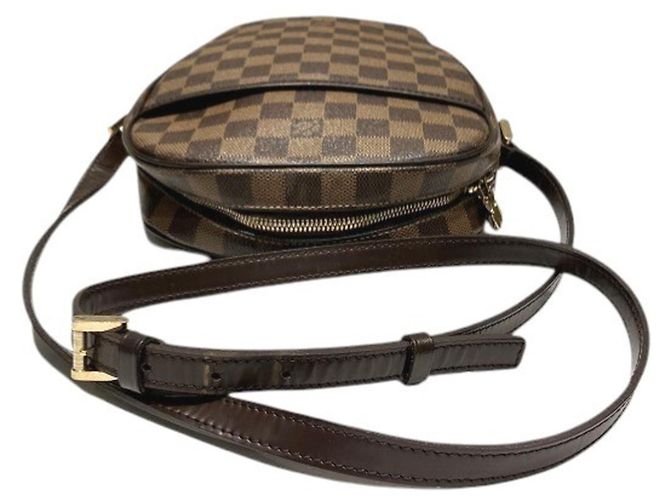 Borsa Louis Vuitton Damier Ipanema PM Marrone - vista 9