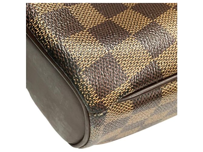 Borsa Louis Vuitton Damier Salia Horizontal Marrone - vista 8