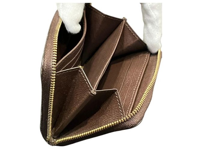 Monedero Zippy Damier Louis Vuitton Castaño - vista 7