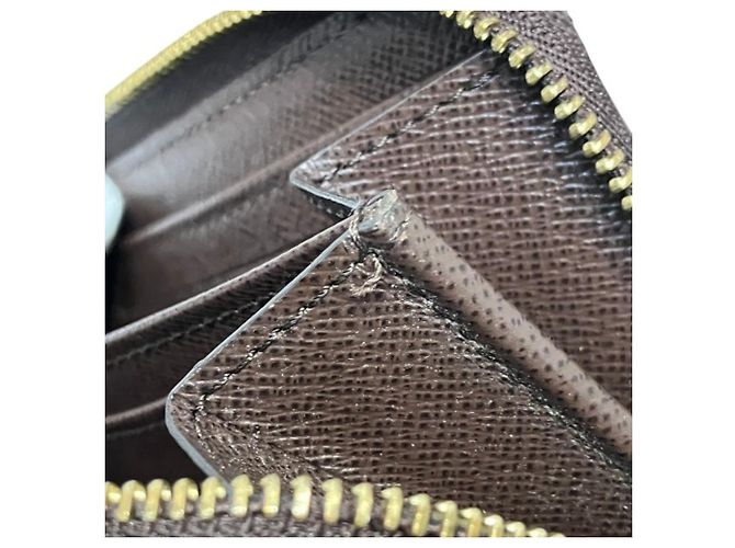 Monedero Zippy Damier Louis Vuitton Castaño - vista 9