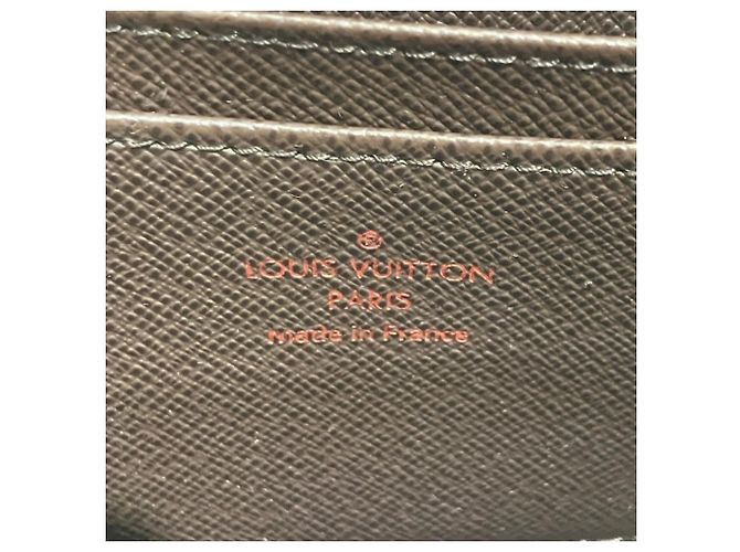 Monedero Zippy Damier Louis Vuitton Castaño - vista 4