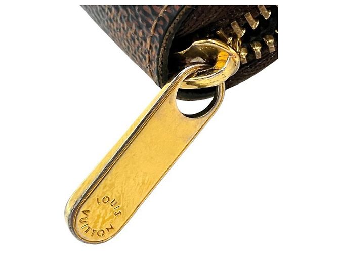 Monedero Zippy Damier Louis Vuitton Castaño - vista 9