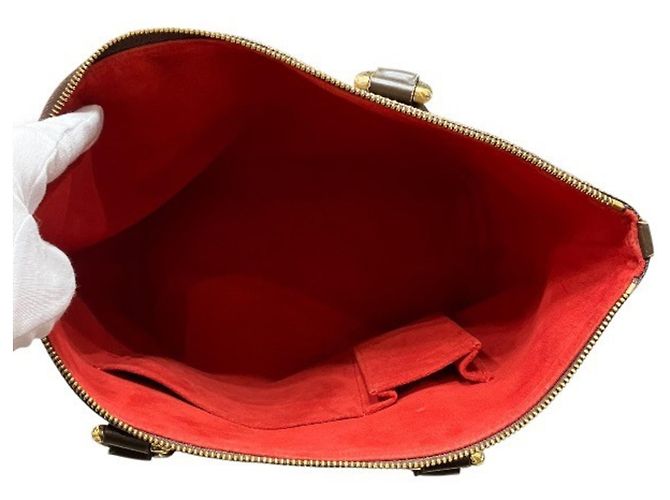 Borsa Tote Louis Vuitton Damier Salea PM Marrone - vista 5
