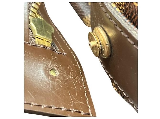 Borsa Louis Vuitton Damier Chelsea Marrone - vista 8