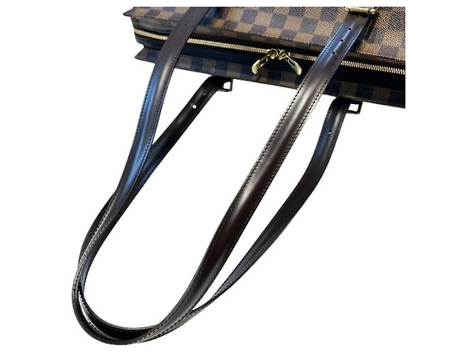 Sac à main Louis Vuitton Damier Chelsea Marron - vue 9