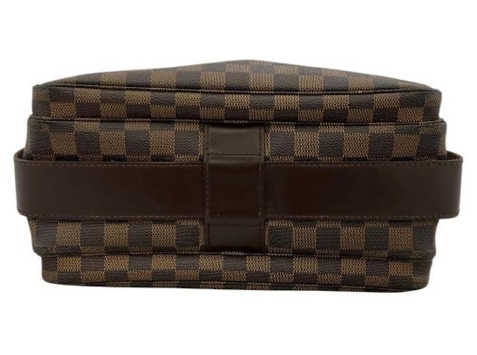 Borsa Louis Vuitton Damier Naviglio Marrone - vista 3