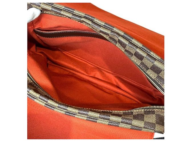 Borsa Louis Vuitton Damier Naviglio Marrone - vista 5