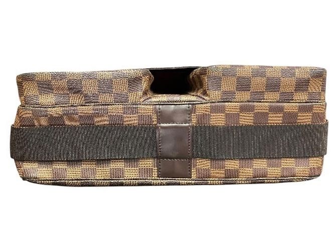 Borsa a mano/Borsa a tracolla Louis Vuitton Damier Broadway N42270 Marrone - vista 3