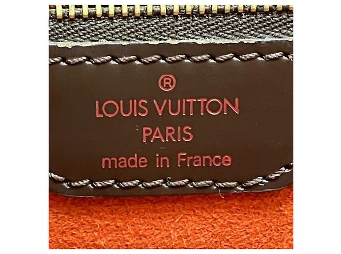 Borsa Tote Louis Vuitton Damier Manosque PM Marrone - vista 4