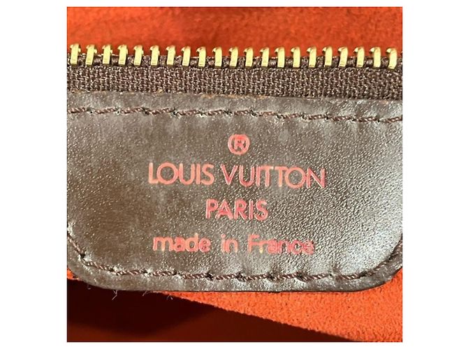 Borsa Louis Vuitton Damier Manosque PM Marrone - vista 4