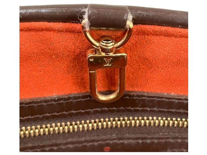 Borsa Louis Vuitton Damier Manosque PM Marrone - vista 6