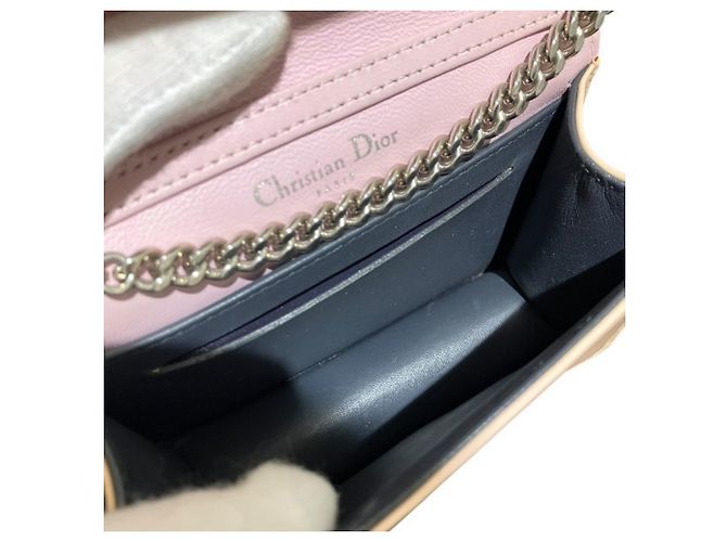 Borsa Christian Dior Diorama Beige - vista 6