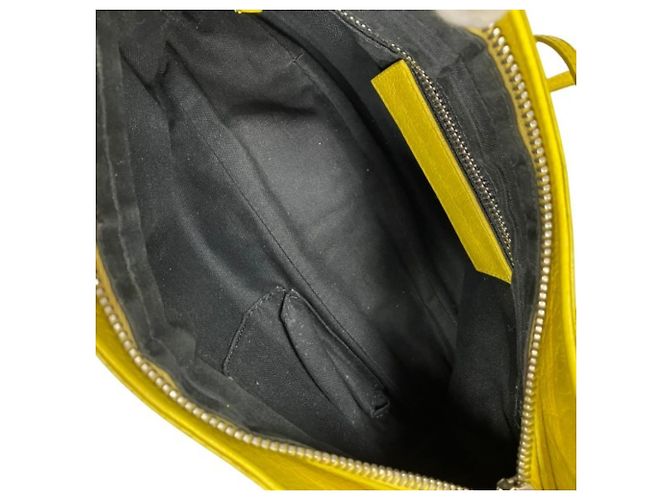 Borsa Balenciaga Giant Hip 237203 Borsa a Spalla Giallo - vista 8