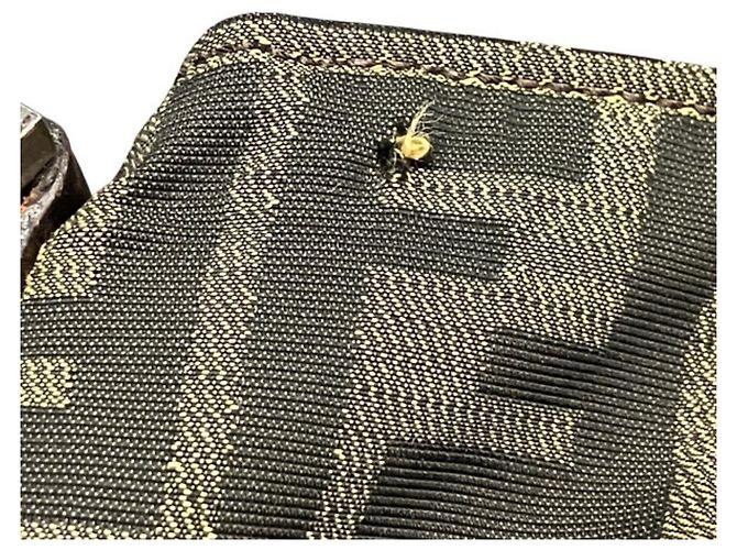 Borsa a secchiello Fendi Zucca Mamma Cachi - vista 6