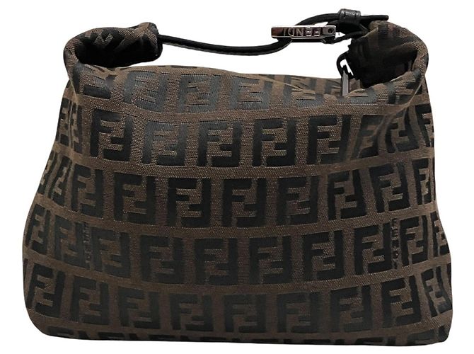 Fendi Handtasche Zucca Muster Braun - Ansicht 2