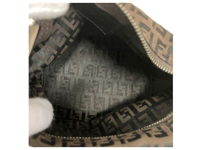 Fendi Handtasche Zucca Muster Braun - Ansicht 6